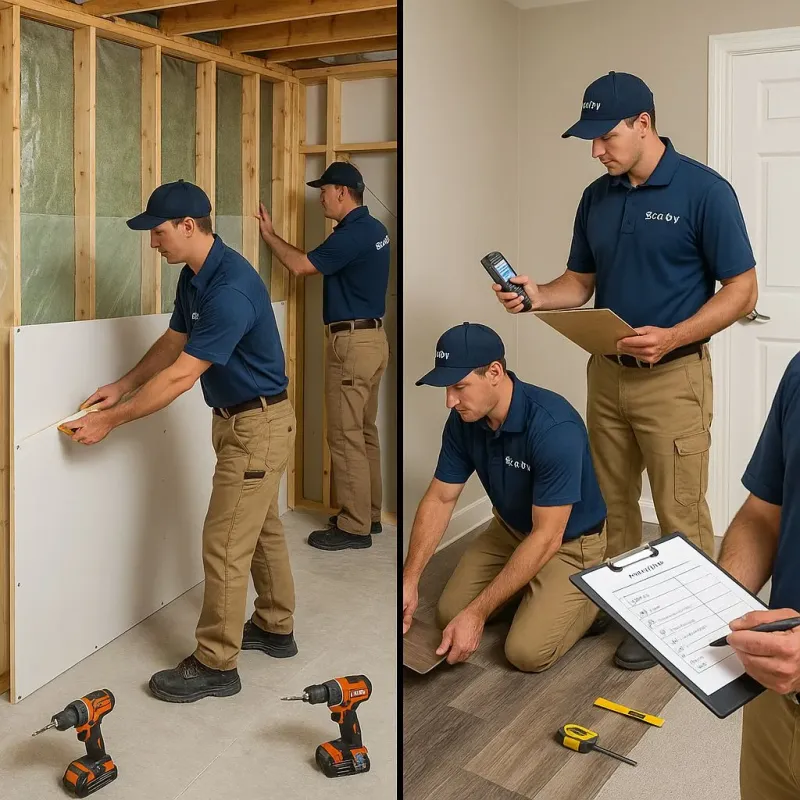 Repairs and Reconstruction process in Lake County, MN
